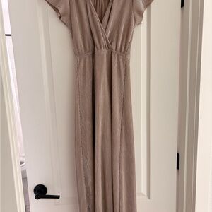 Baltic Born gold shimmer flower girl/Junior bridesmaid/wedding dress